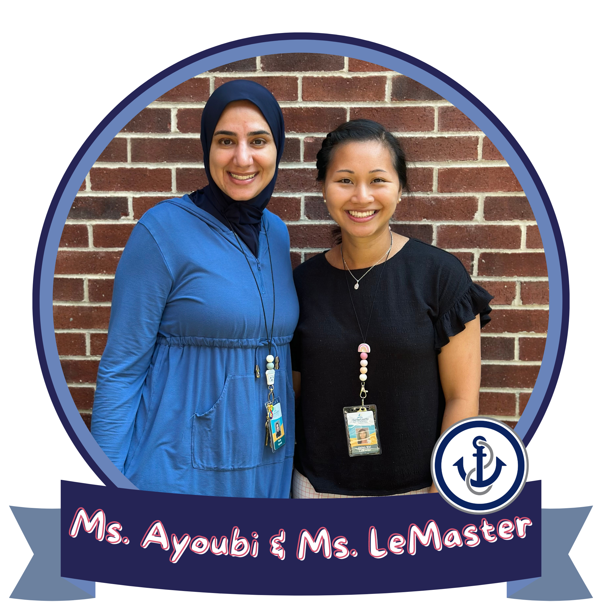 Photo of our PT and OT Ms. LeMaster and Ms. Ayoubi